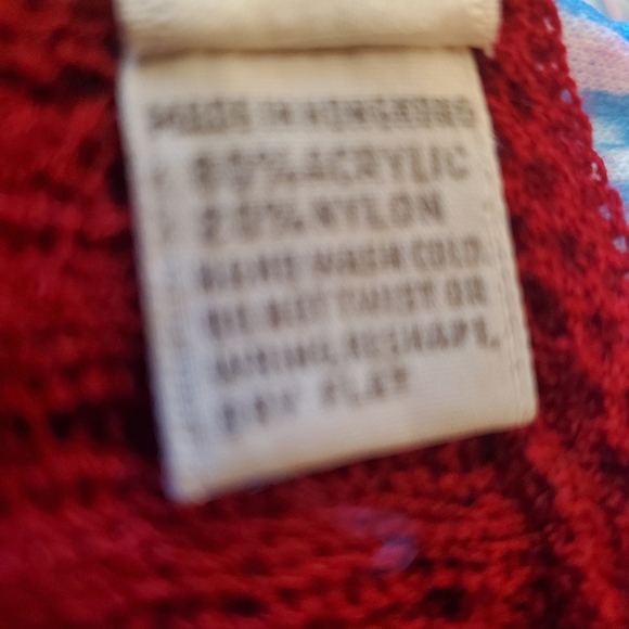 1980s/90s Marisa Christina Dark Red Sweater - Picture 6 of 6